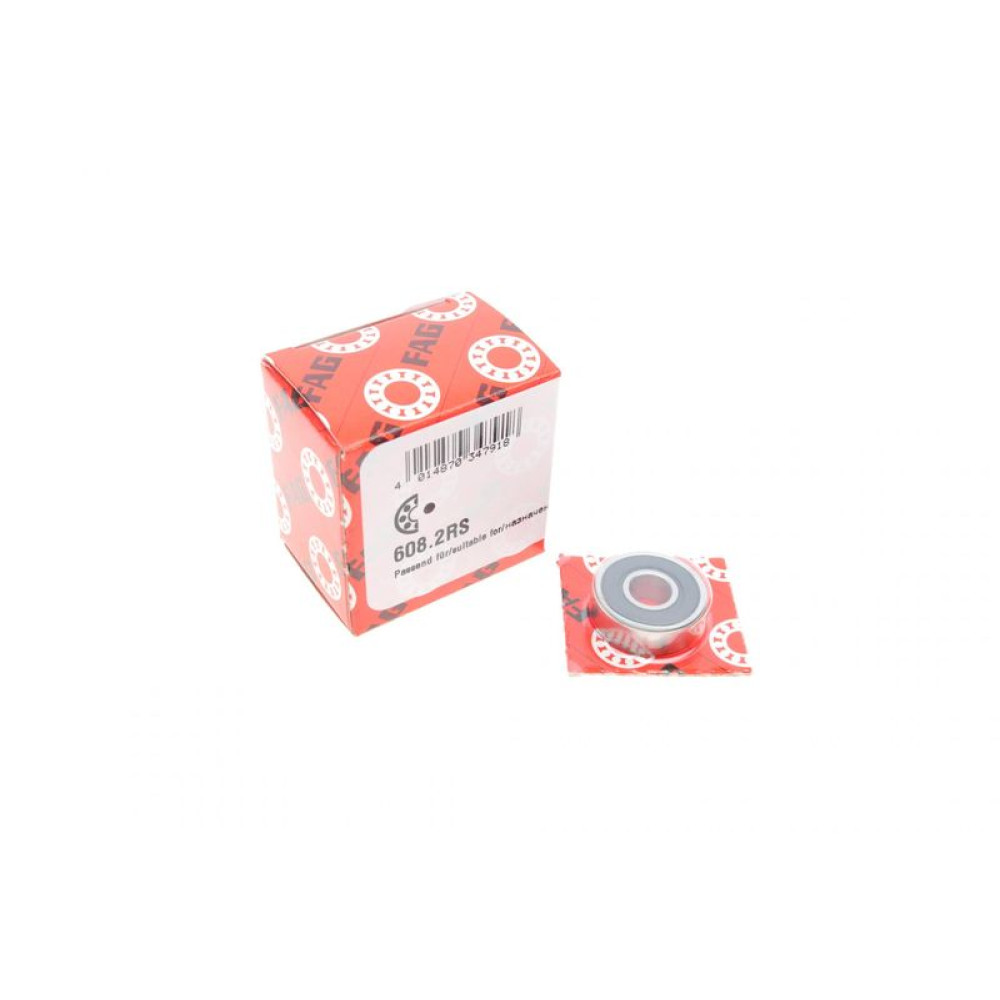 Підшипник 8x22x7 608.2RS FAG