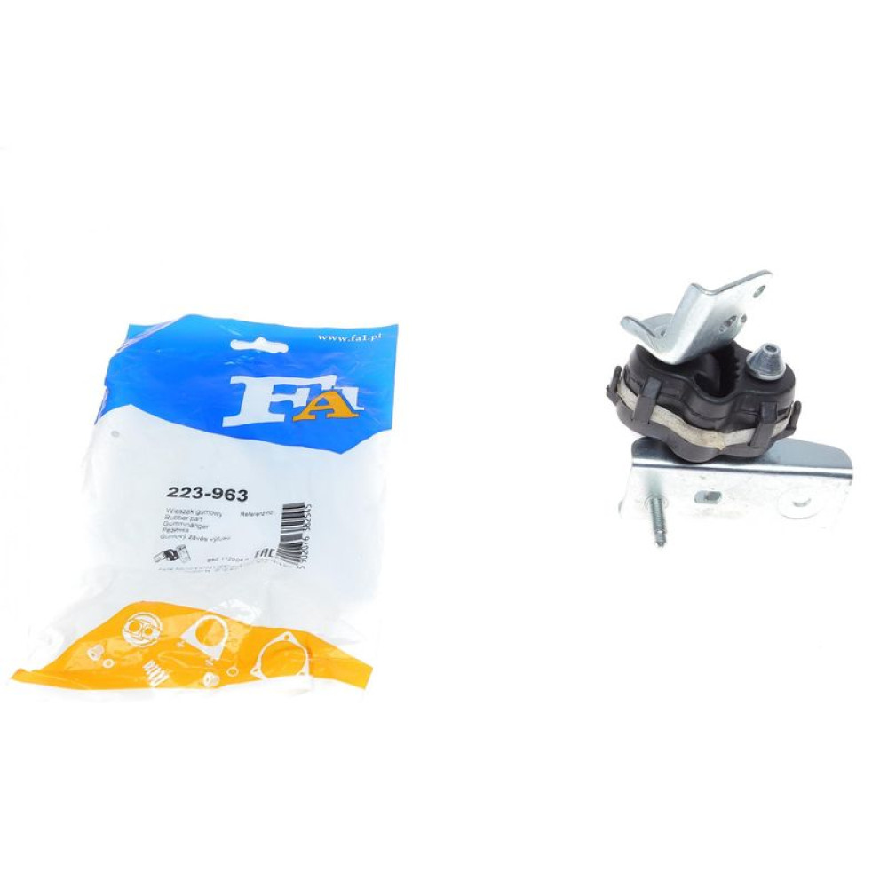 Кронштейн кріплення глушника Renault Laguna III 2.0/3.0 dCi 07-15 гумометалевий 223-963 FA1