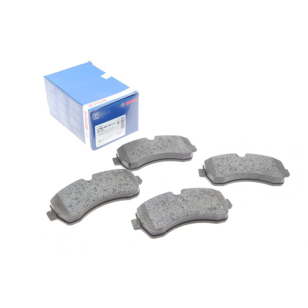 Колодки гальмівні передні Mercedes Sprinter 906 311-519CDI 06- - 0 986 495 107 BOSCH