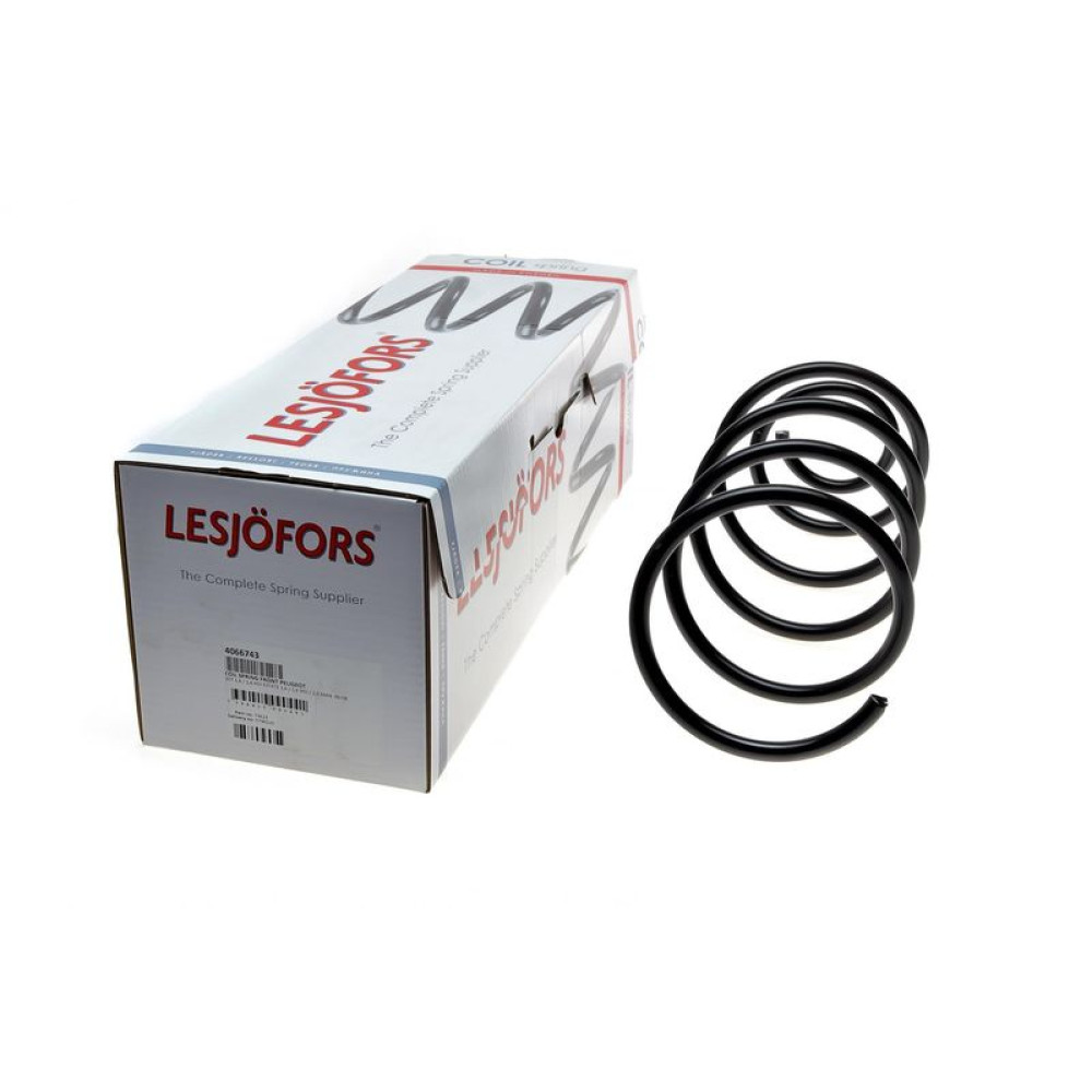 Пружина передня Peugeot 307/SW 1.4-1.6/16V/HDi/2.0/2.0 16V МКПП для 2.0 00-12 накл.зад.ч/унив 4066743 LESJOFORS