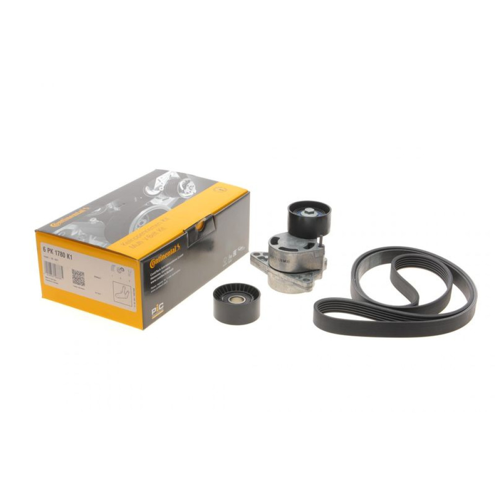Комплект ремня генератора Renault Laguna II 2.2 dCI 6PK1780 6PK1780K1 CONTINENTAL