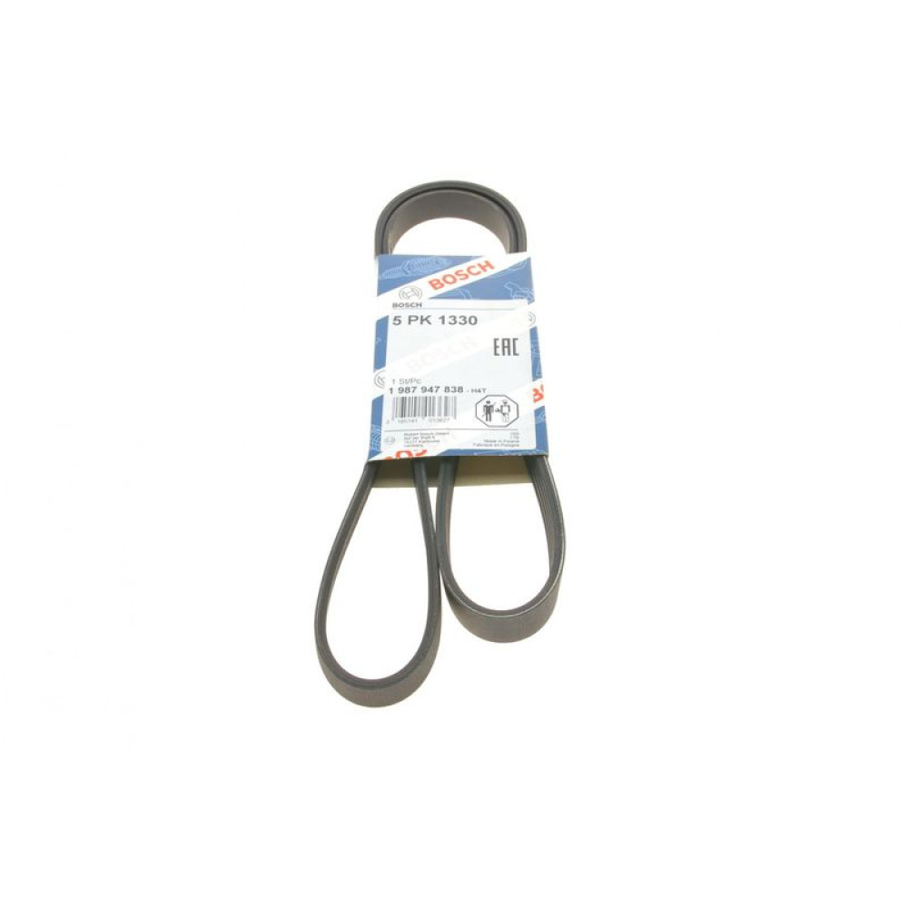 Ремень генератора Mitsubishi Galant 2.0/2.4 GDI 96-04 5PK1330 - 1 987 947 838 BOSCH
