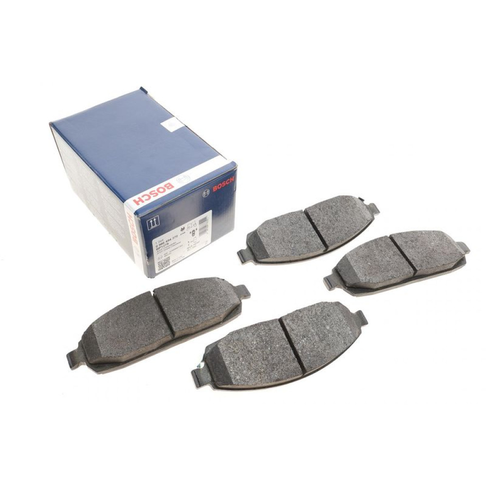 Колодки гальмівні передні Jeep Grand Cherokee III/IV 04-/Commander 05-10 Akebono - 0 986 494 370 BOSCH