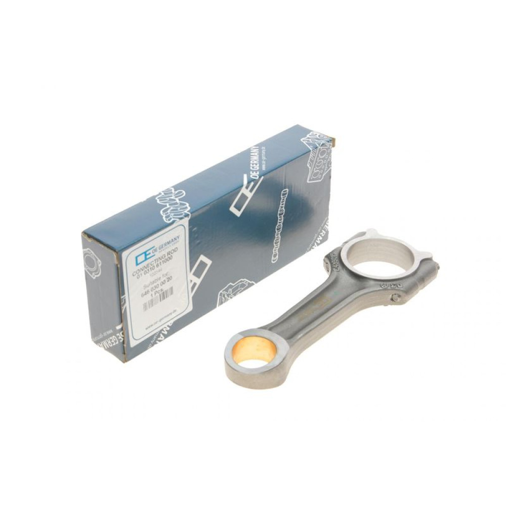Шатун Mercedes Sprinter OM611/612/646 всередині 6460300020 OE косою 01 0310 611000 OE GERMANY