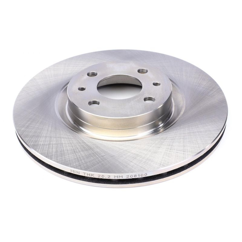 Диск тормозной передний Fiat Doblo 01-284x22 R15-208100 SOLGY