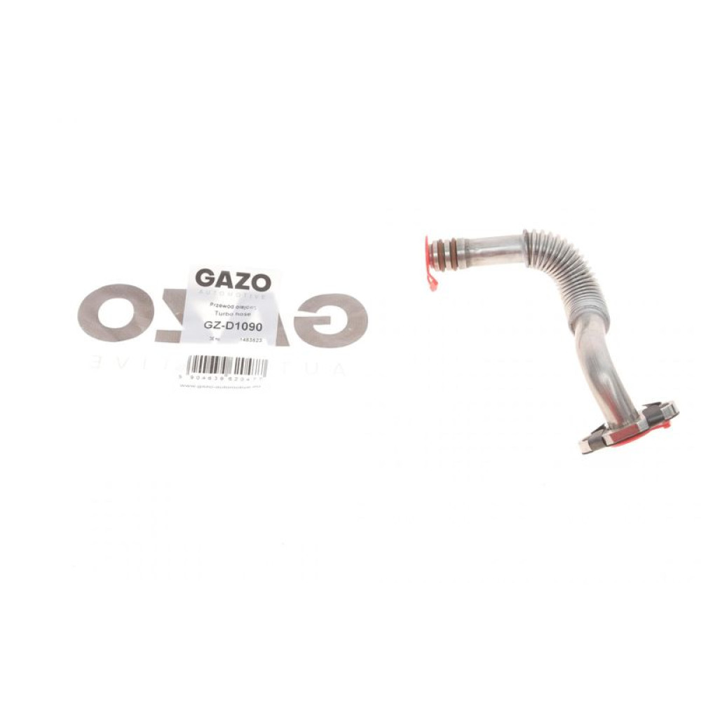 Трубка слива с турбины Ford Focus II/Mondeo iV 1.8 TDCi 02-15 GZ-D1090 GAZO