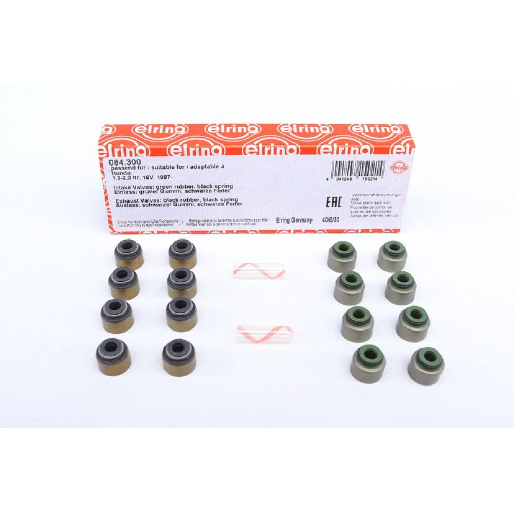 Сальник клапана впуск/випуск Honda Civic/Accord/Legend/CR-V 1.2-2.4 87- к-кт. 084.300 ELRING