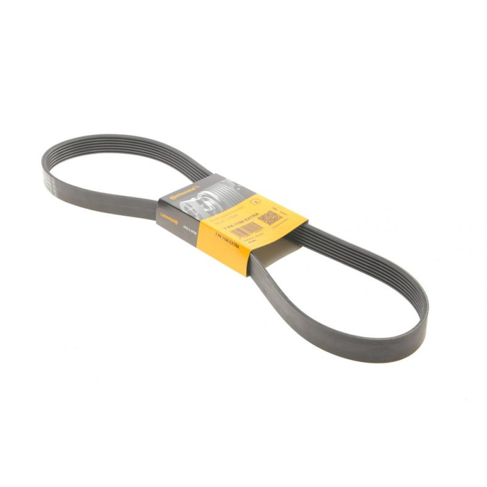 Ремень генератора Mercedes C-class W205/E-class W213 1.5/2.0 EQ Boost Hybrid M264 17-7PK1196 EXTRA CONTINENTAL