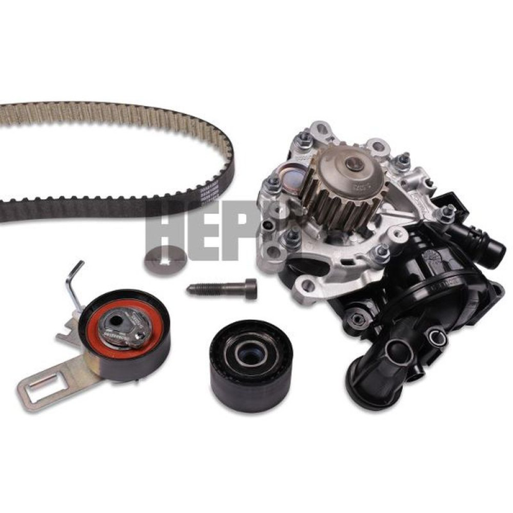 Комплект ГРМ + помпа+термостат Citroen Berlingo/Peugeot Partner 1.5 BlueHDi 18- PK19010TH HEPU