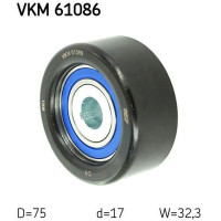 Ролик генератора Toyota Hilux 2.5/3.0D-4D 01-15 натяжной - VKM 61086 SKF