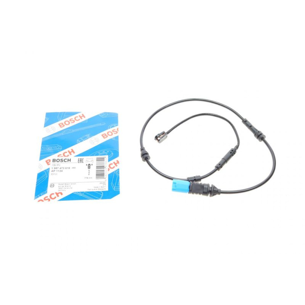 Датчик износа тормозных колодок передних BMW X3 G01 2.0-3.0D 17- L=775mm - 1 987 473 616 BOSCH