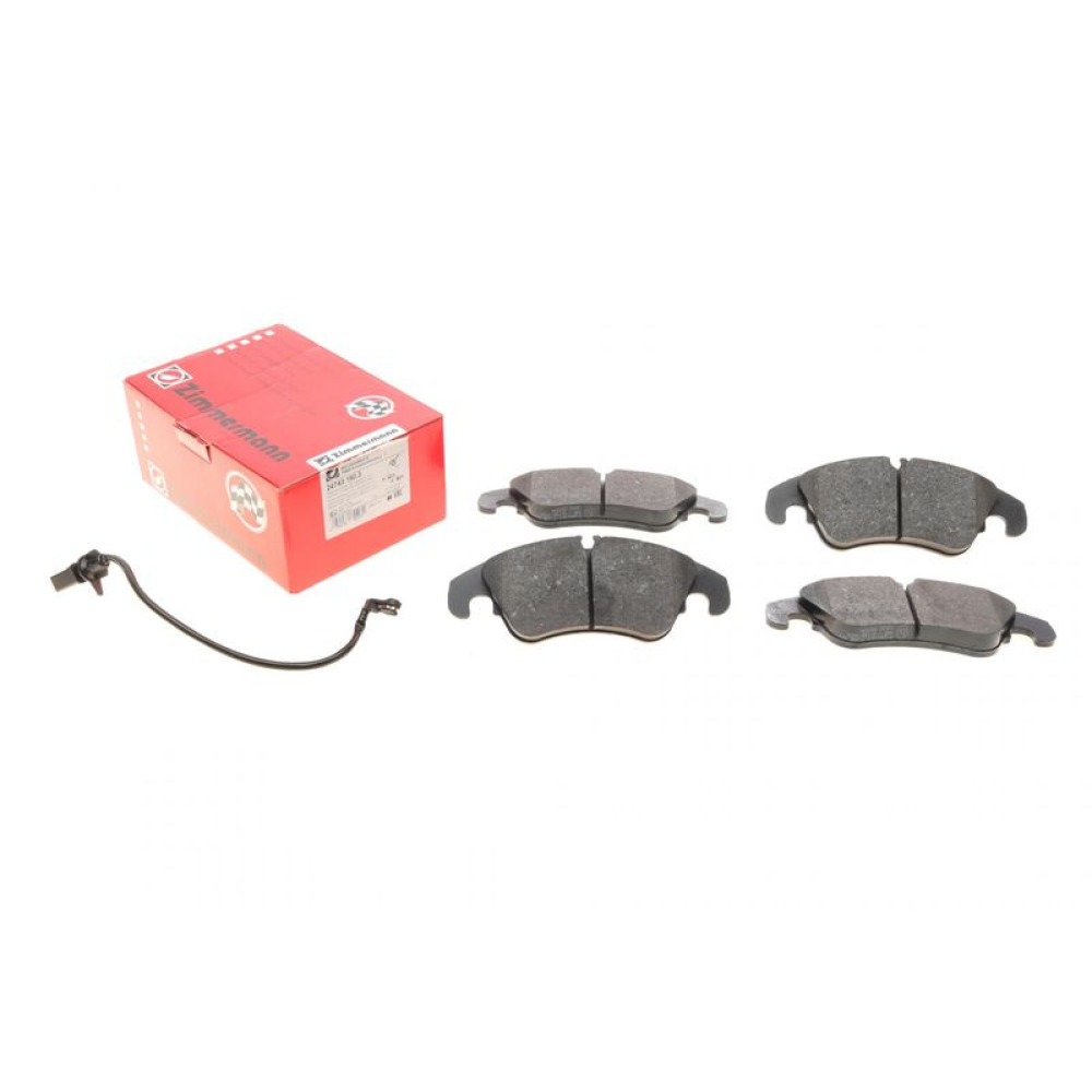 Колодки гальмівні передні Audi A4 07-18/A5 07-/Q5 13-17 +датчик Lucas/TRW - 24743.190.3 ZIMMERMANN