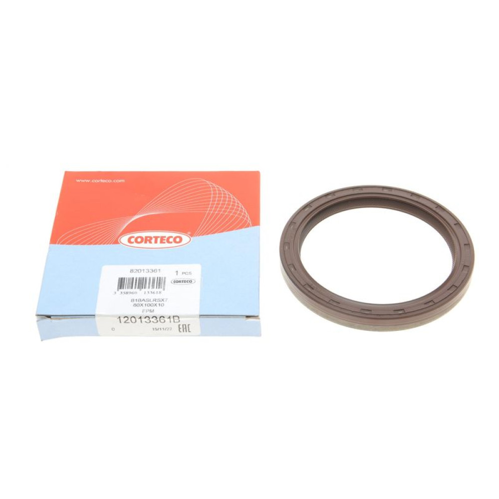 Сальник колінвалу задній Nissan Patrol 2.8 TD 88-95 80x100x10 12013361B CORTECO