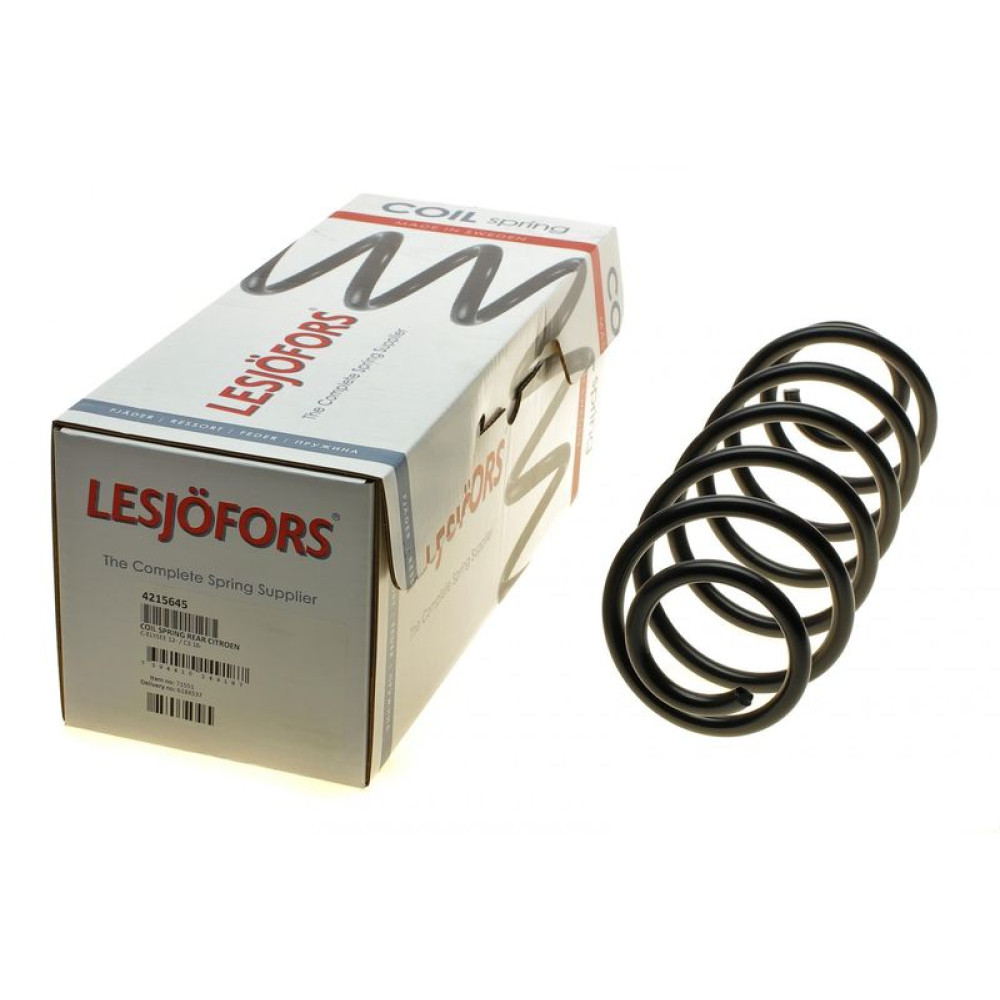 Пружина задня Citroen C3/C-Elysee 1.2THP/VTi/1.6HDI/BlueHDi 12- седан/накл.зад.ч 4215645 LESJOFORS