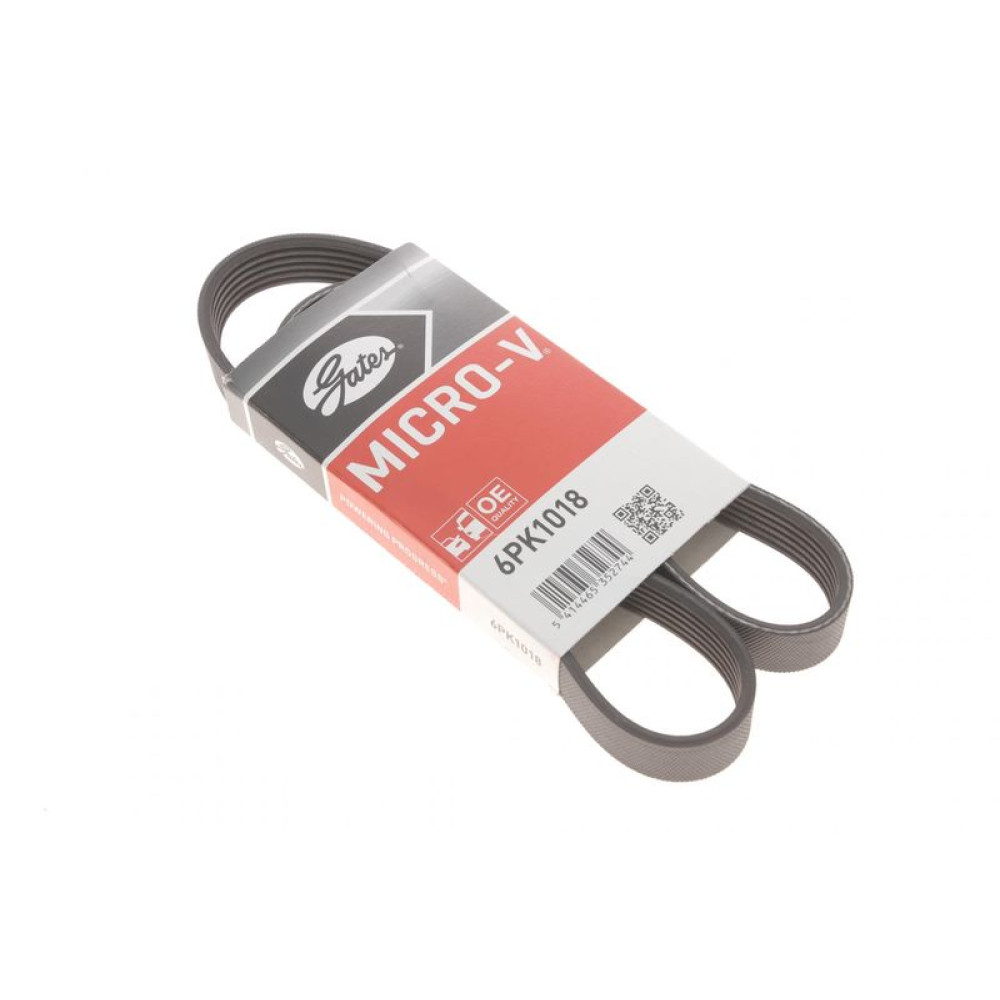 Ремень генератора Lada Kalina 1.4 08-13/ Mercedes 190 W201 2.0 82-93 6PK1018 GATES