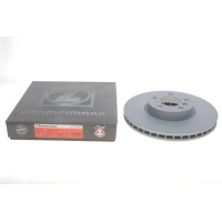 Диск тормозной передний BMW X5 E70 06-13/X6 E71/E72 07-14 332x30 с покрытием вентилируемый - 150.3447.20 ZIMMERMANN