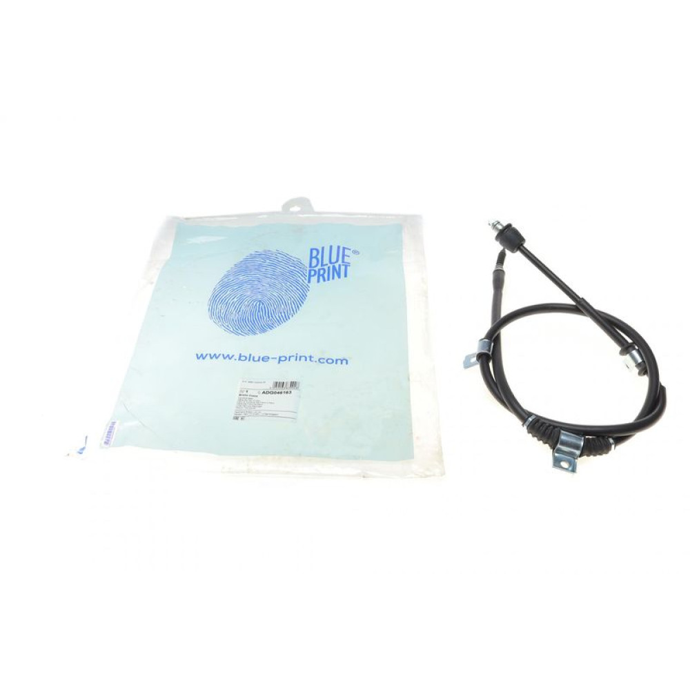 Трос ручника задний L KIA Cerato I 04-09 1552mm ADG046163 BLUE PRINT