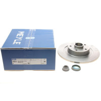 Диск тормозной задний Renault Laguna III 08-300x11+ABS с подшипником - 16-15 523 4119 MEYLE