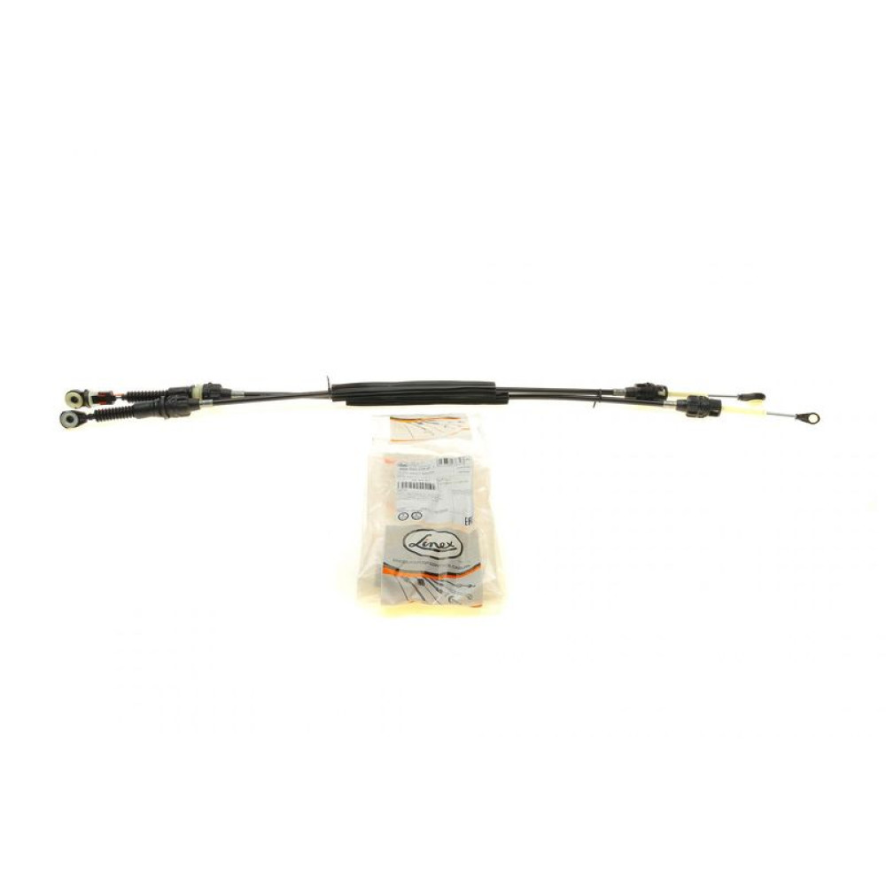 Трос куліси Dacia Lodgy 1.5 dCi 12-/Renault Clio IV 1.2 TCe/1.5 dCi 13- 1100+1095 мм 10.44.01 LINEX