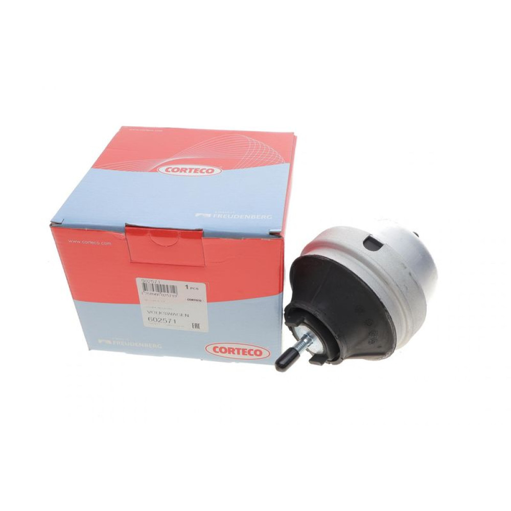 Подушка двигуна передня L Audi A4/A6/ VW Passat 2.4-2.8/1.9TDI/2.5TDI -05 602571 CORTECO