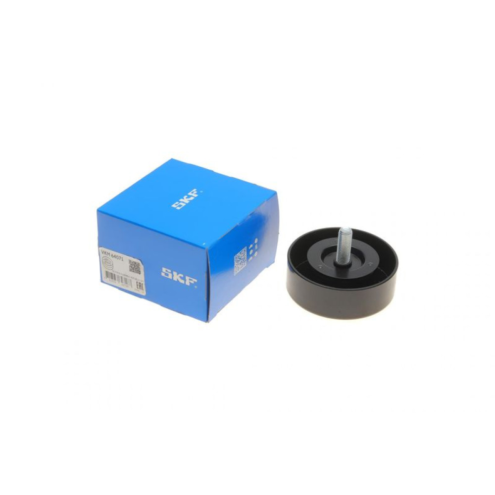 Ролик ГРМ Hyundai Santa Fe/Kia Spotrage 2.0CRDi/2.2 CRDi 09- паразитний 80х27 - VKM 64071 SKF