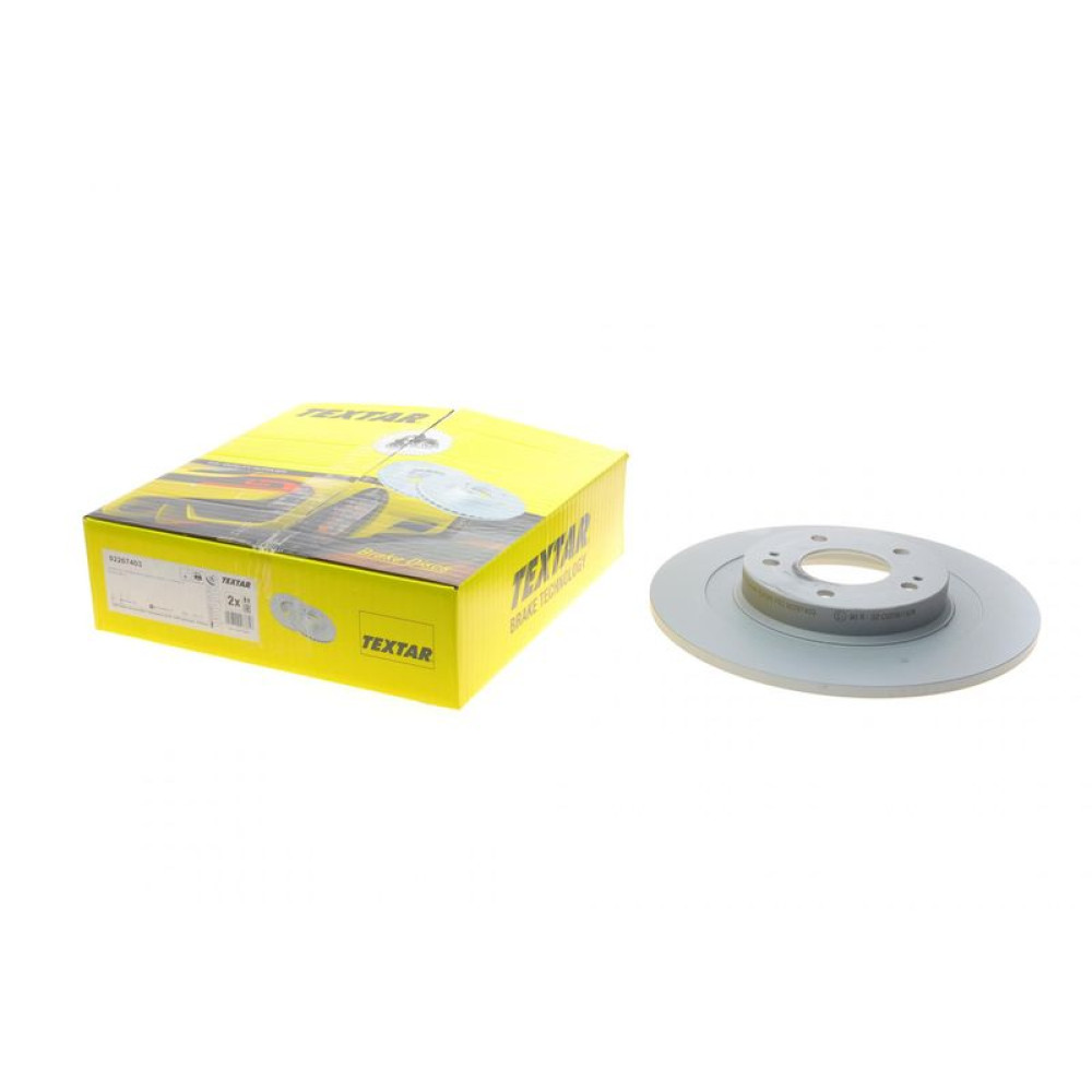 Диск гальмівний задній Mitsubishi Outlander 12-/Peugeot 4008 1.6/1.8HDi 12- 302x10 PRO - 92267403 TEXTAR