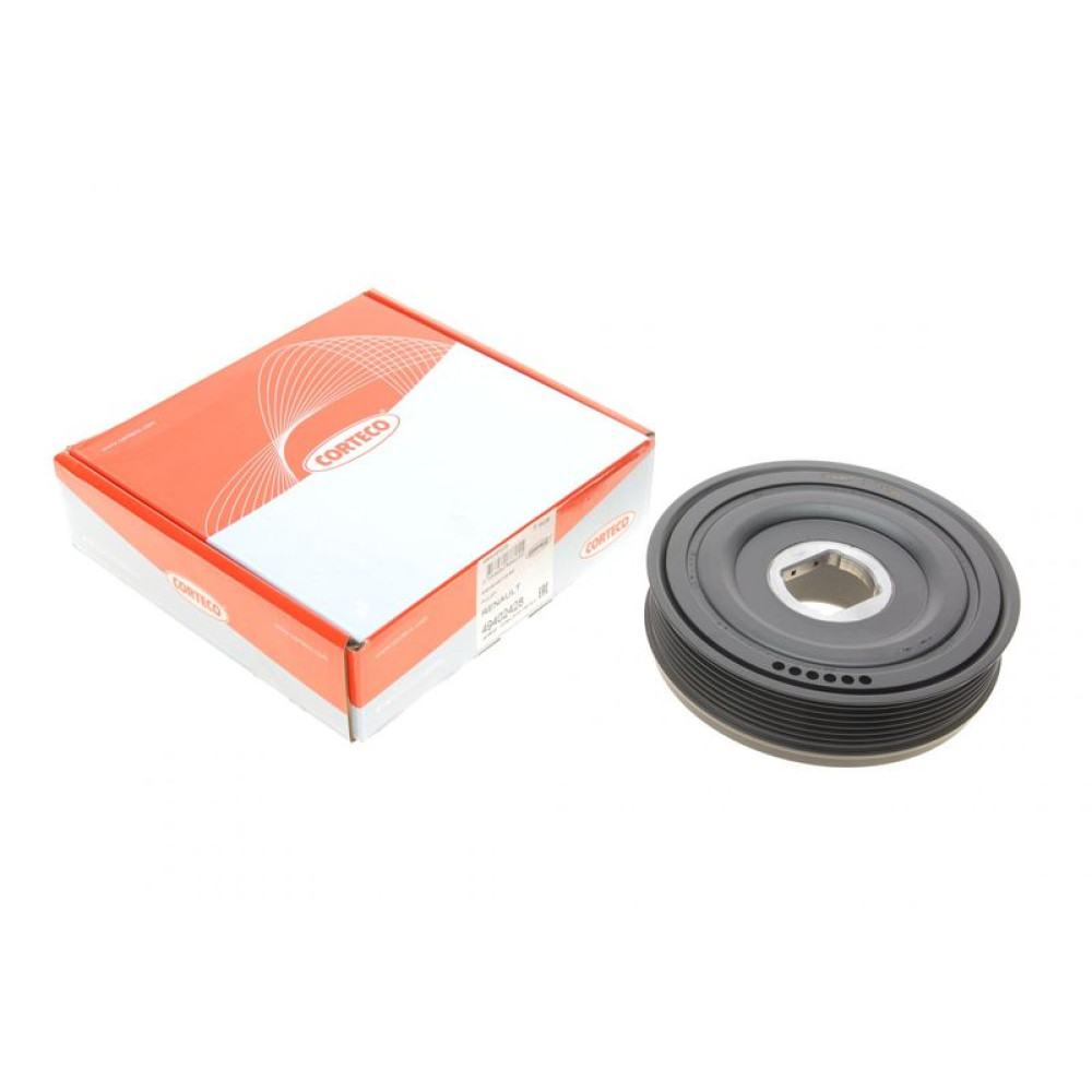 Шків колінвалу Renault Master 2.3dCI 10- 7PK OE 49402428 CORTECO