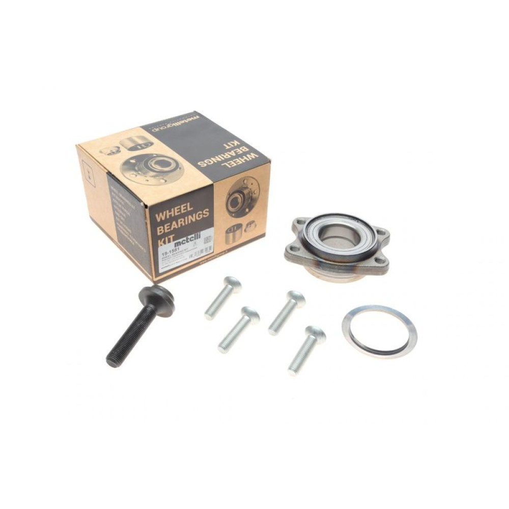 Підшипник маточини передньої Audi A4/A6/A8 Quattro 98-08/VW Passat 4.0 4motion 00-05 19-1581 METELLI