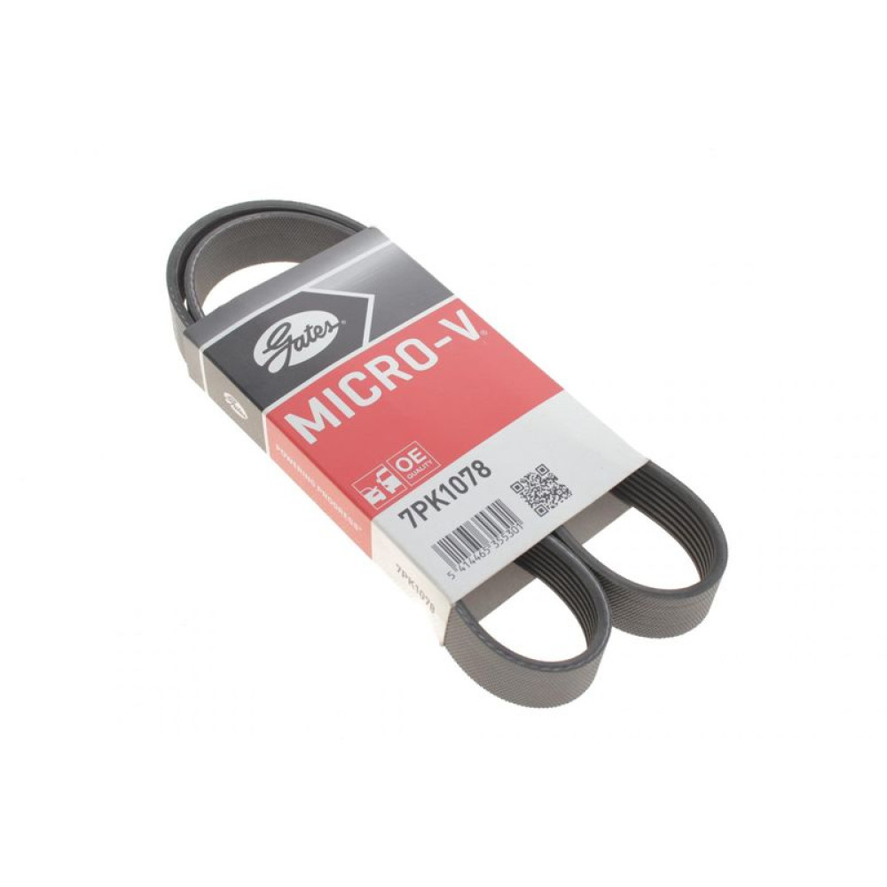 Ремень генератора Fiat Ducato 2.3JTD 02- 7PK1078 GATES