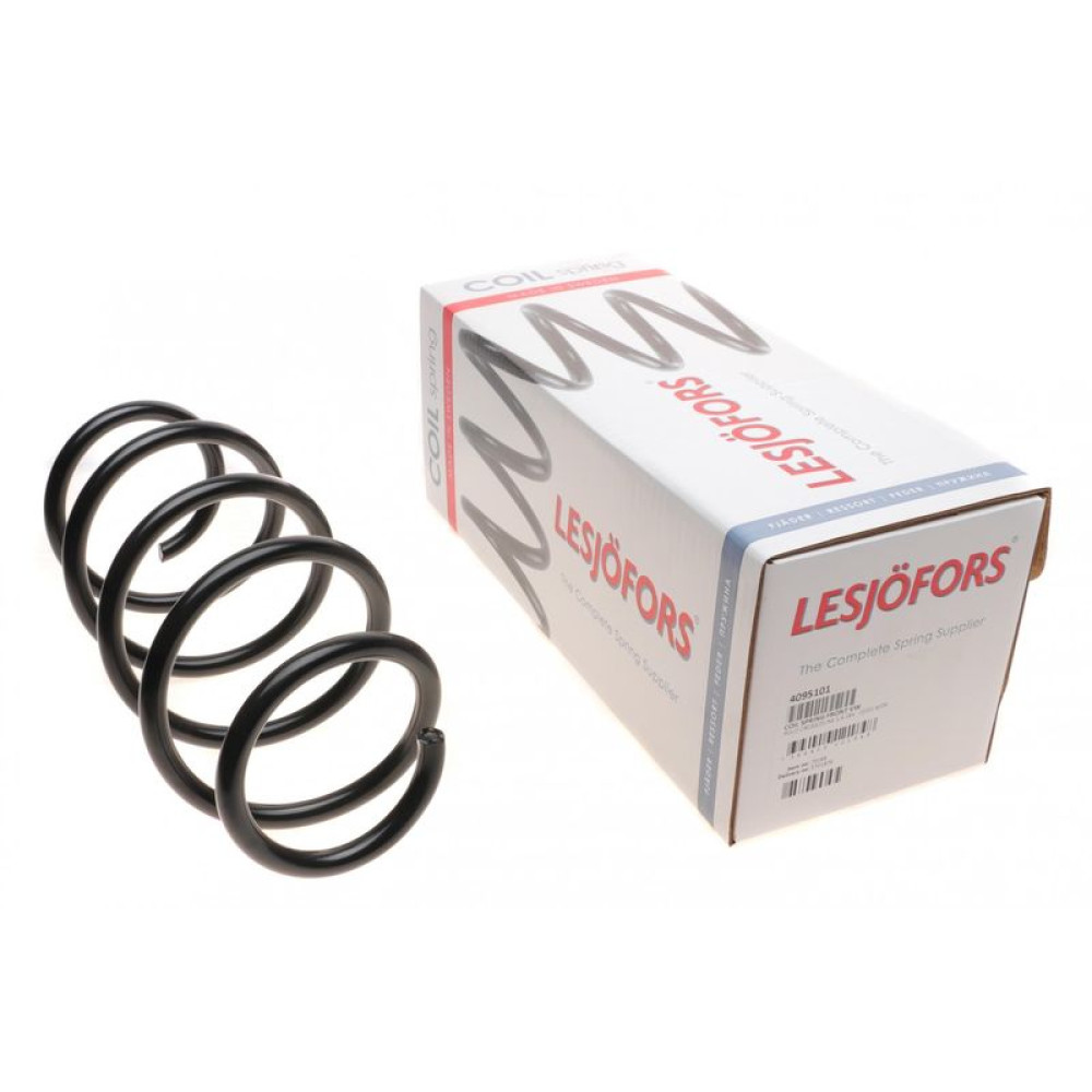 Пружина передняя VW Polo 1.4 16V/TDI/1.9TDI 01-09 накл.зад.ч осн.Polo Cross/Dune для 1.4 16V 4095101 LESJOFORS