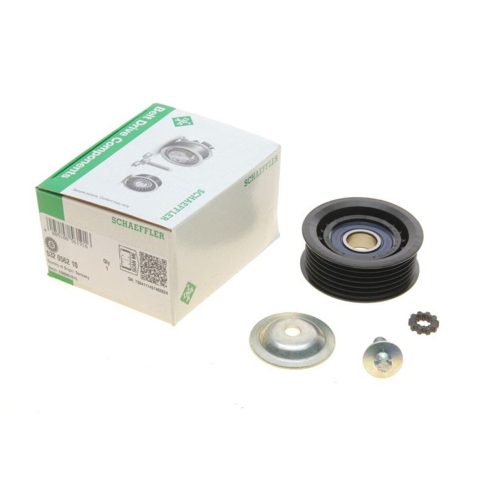 Ролик генератора Fiat Grande Punto/Punto 1.6D 08- паразитный 70x33 532 0562 10 INA