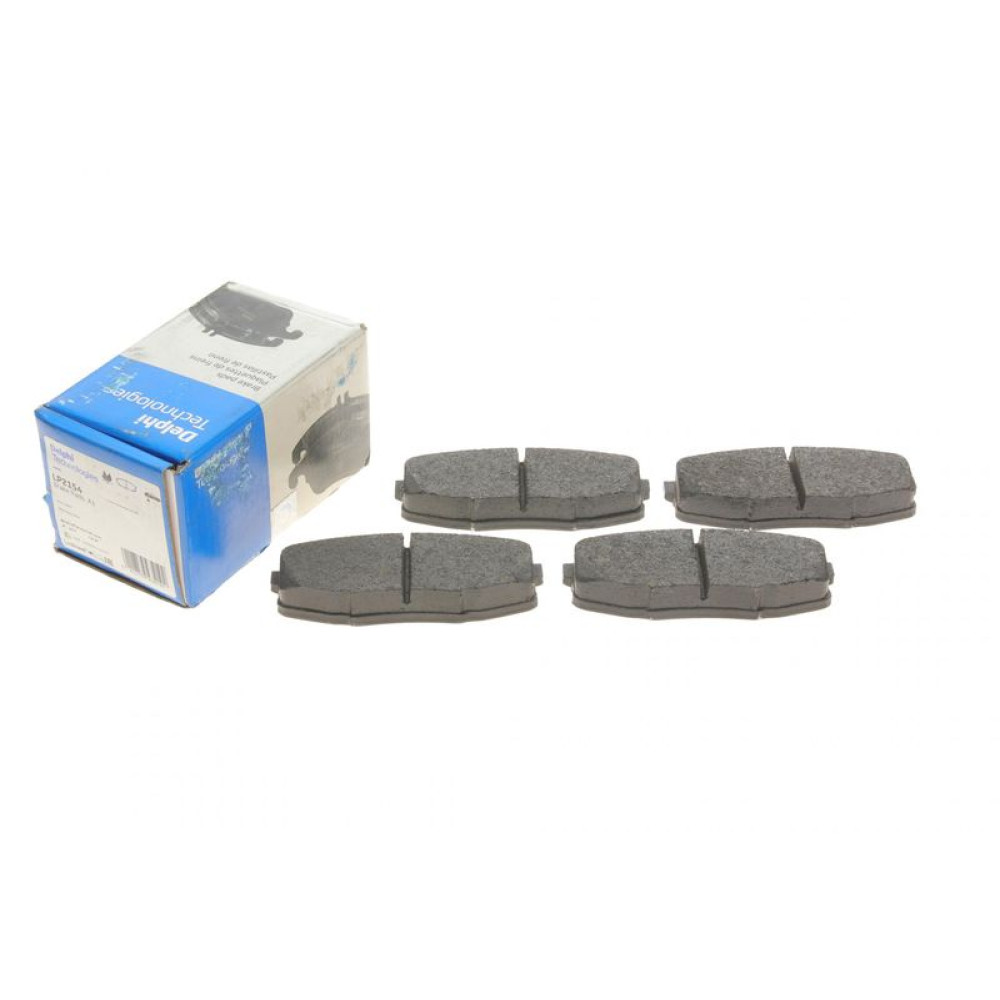 Колодки тормозные задние Toyota Land Cruiser Prado 09-/200/Sequoia/Tundra/Lexus LX 07- LP2154 DELPHI