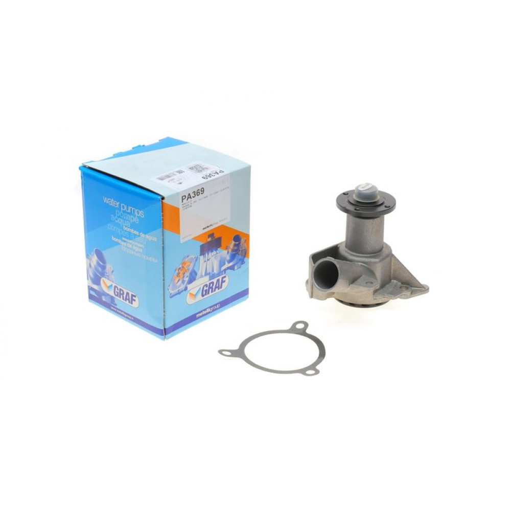 Помпа води BMW 3 E30 2.0/2.5/2.7 87-93/5 E34 2.0/2.5 88-91 R/B 14 лоп PA369 GRAF