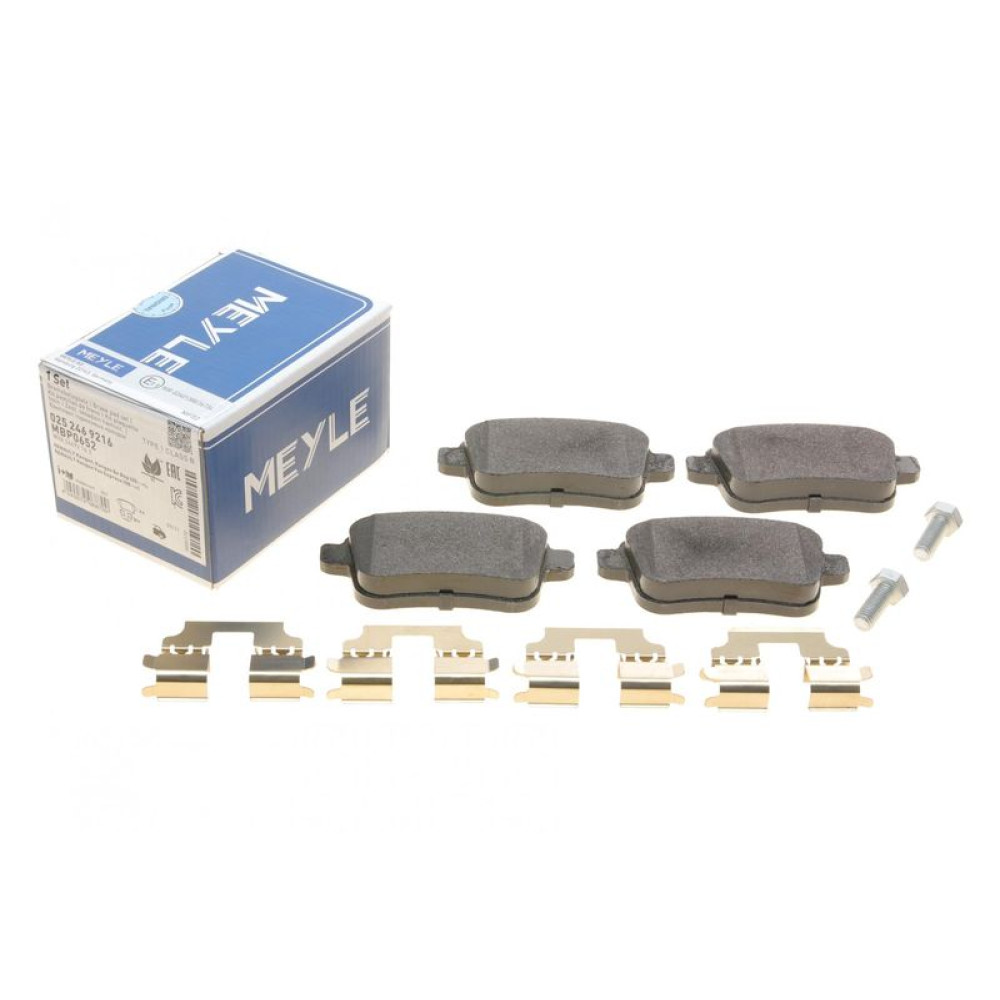 Колодки гальмівні задні Renault Kangoo 08-/MB Citan 12- - 025 246 9216 MEYLE