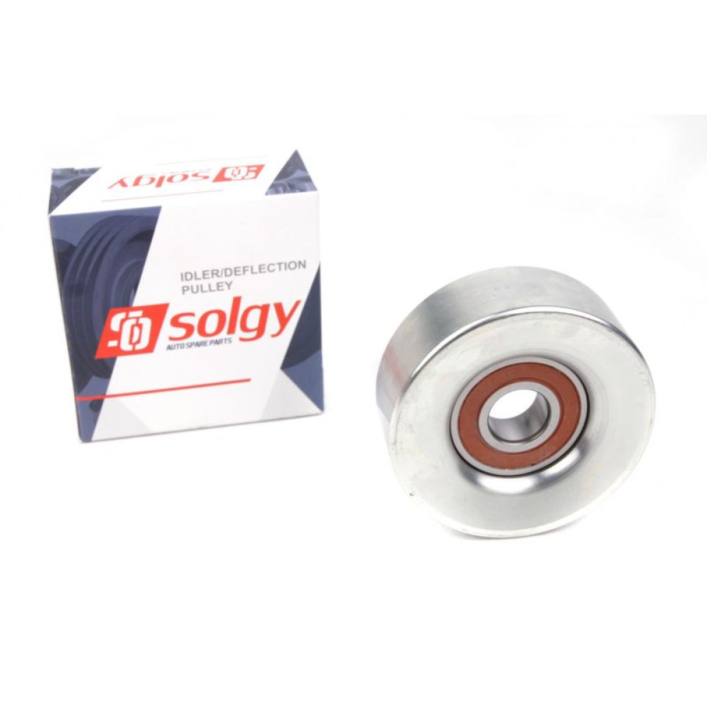 Ролик генератора Citroen Berlingo/Peugeot Partner 1.6 10- гладкий паразитний - 110030 SOLGY