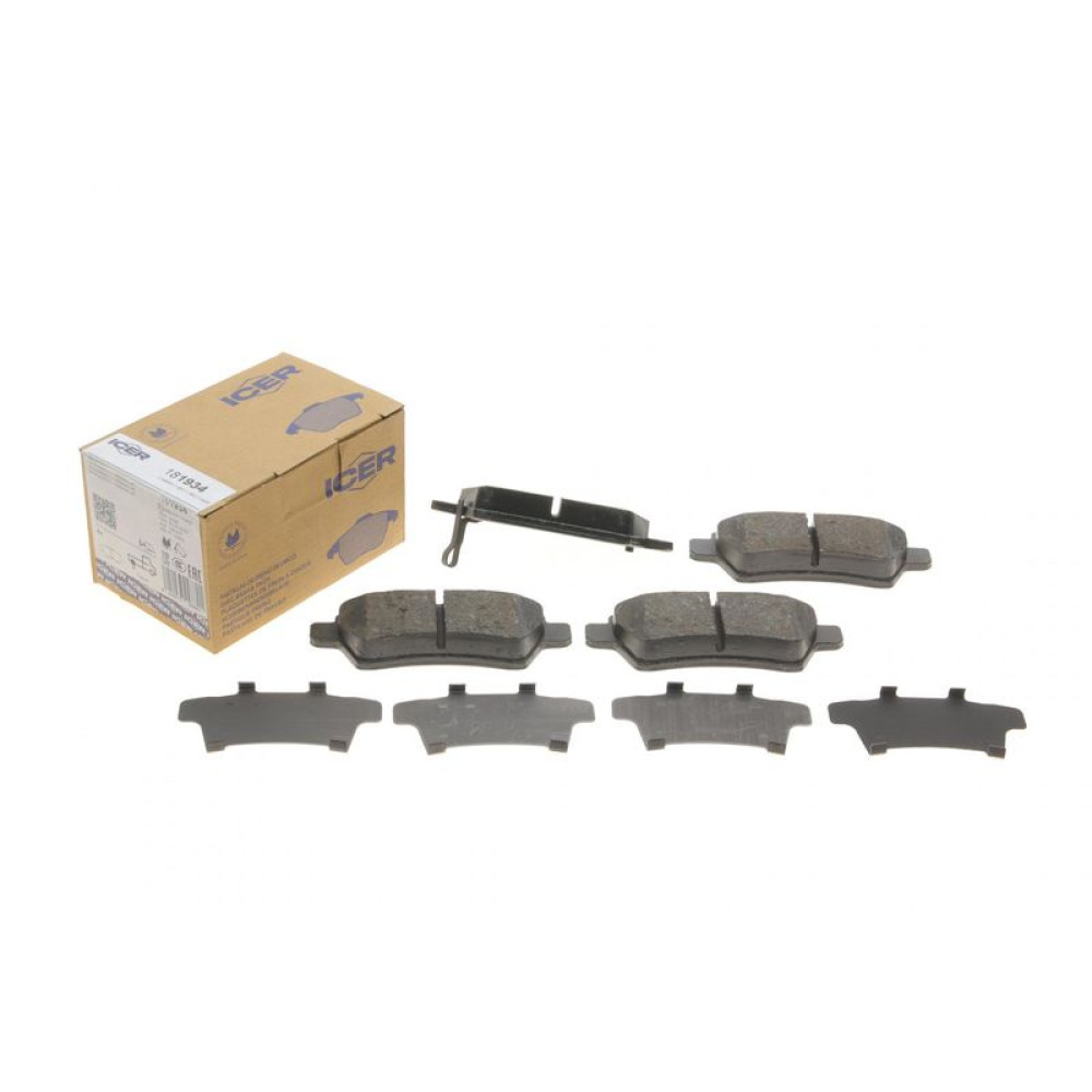 Колодки гальмівні задні Nissan Pathfinder III 05- 181934 ICER