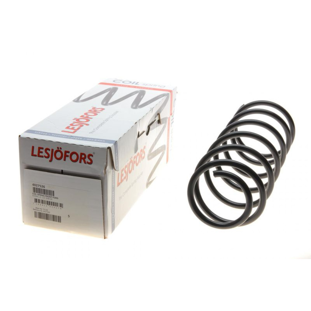 Пружина передняя Ford Sierra 1.3-2.0/1.8TD 82-96 хэтчбек/седан/универсал 4027526 LESJOFORS