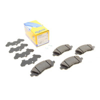 Колодки тормозные передние Citroen C4/Peugeot 4008 12-/Mitsubishi Lancer/Outlander 03-/Jeep Compas 22-0481-0 METELLI