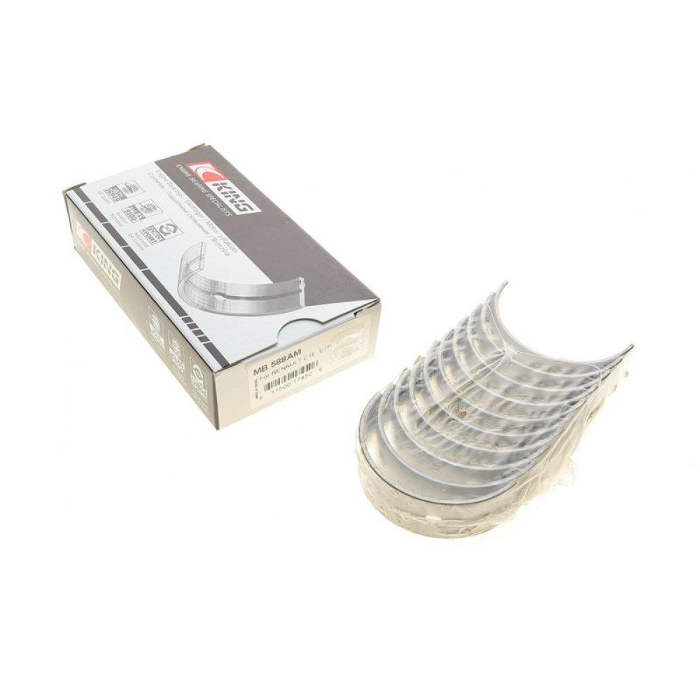 Вкладыши коренные Renault Kangoo 1.4 97- STD - Mercedes 588AM KING