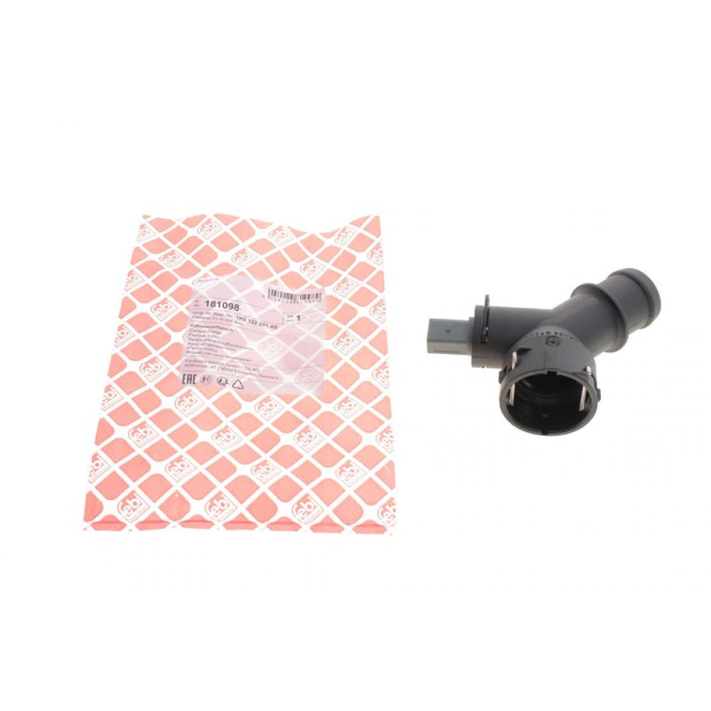 Фланец системы охлаждения VW Caddy III/Passat 1.4-3.6 03-15 - 181098 FEBI BILSTEIN