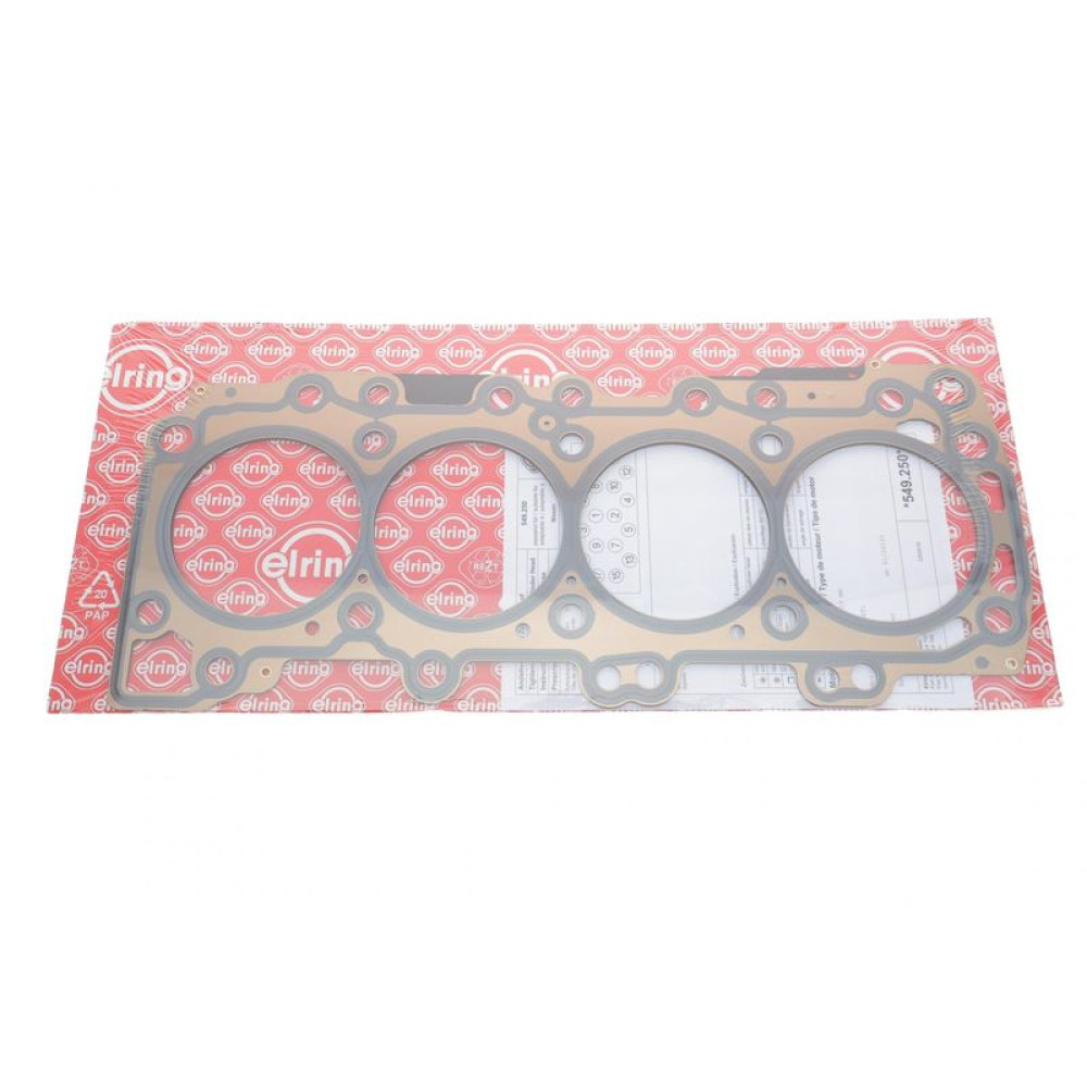 Прокладка ГБЦ Nissan Murano/NP300 Navara/Pathfinder 2.5 dCi 05- 1 метка 0.925mm 549.250 ELRING