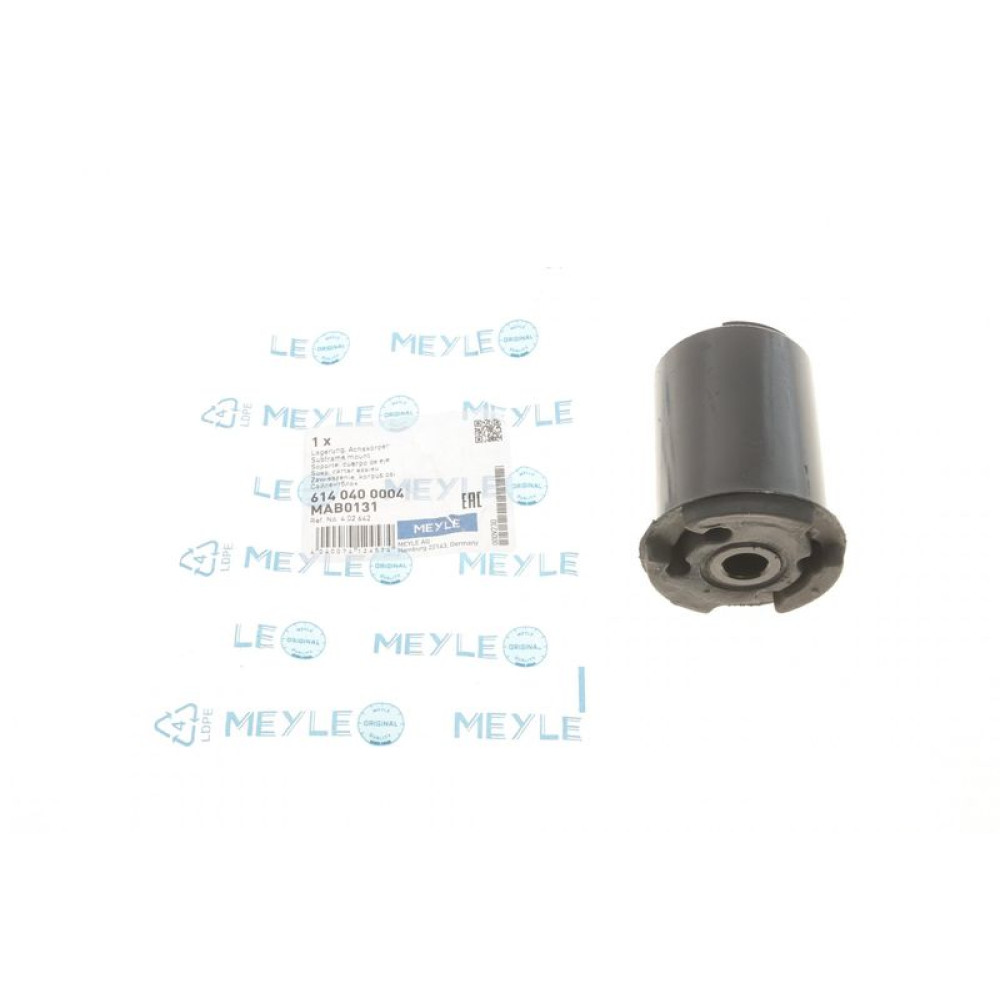 Сайлентблок балки задньої Opel Kadett E 84-94/Vectra A 88-95 - 614 040 0004 MEYLE