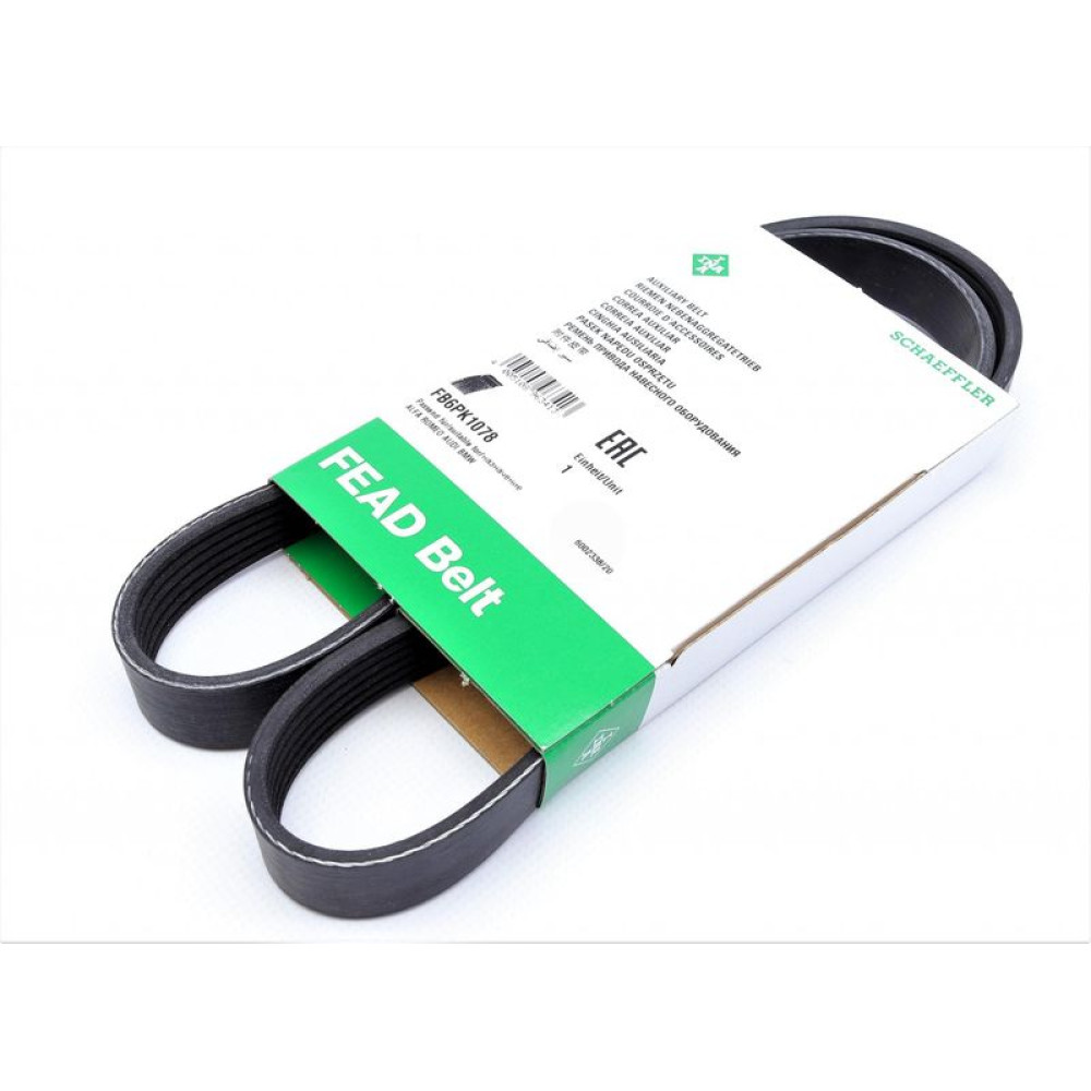 Ремень генератора VW Crafter/T5/T6 2.0TDI/BiTDI 09-AC FB 6PK1078 INA