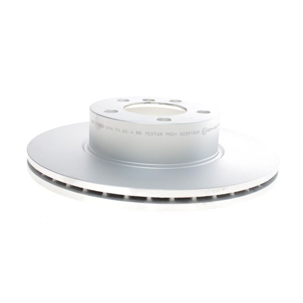 Диск тормозной передний BMW 1F20/F21 11-/3 E90/E91/E92 07-11 312x24 PRO+ - 92261805 TEXTAR