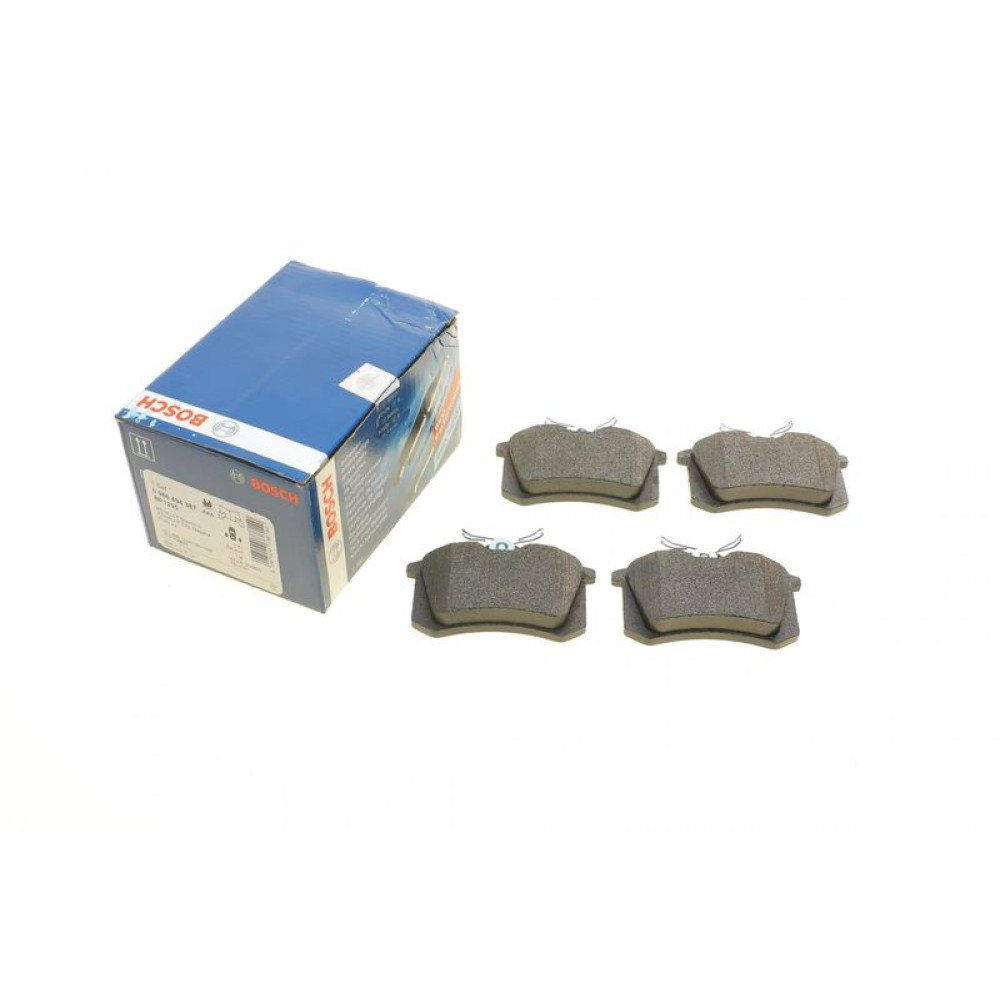 Колодки гальмівні задні VW Caddy III 04-/Peugeot 308 07-/Citroen C4 04- - 0 986 494 387 BOSCH
