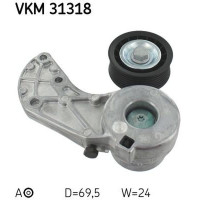 Натяжник ременя генератора Audi Q7 3.6 FSI/Porsche Cayenne 3.6/VW Touareg 3.2/3.6 06- - VKM 31318 SKF