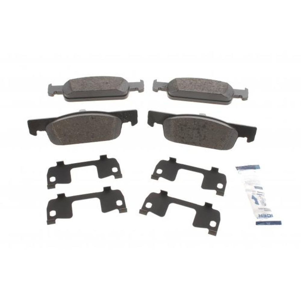 Колодки гальмівні передні Dacia Logan 12-/Renault Clio IV/Sandero/Twingo 13-/Smart Fortwo 14- 182115 ICER