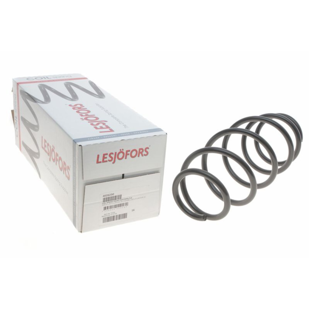 Пружина передня Fiat Doblo 1.3-2.0D/1.4 10-/Opel Combo 1.3-2.0CDTI 12- вен/фургон корот.база 4026230 LESJOFORS