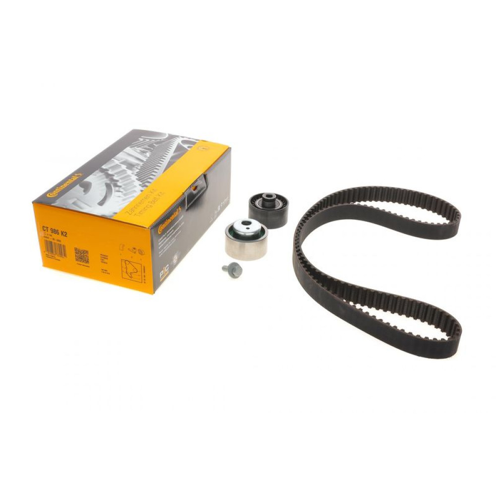 Комплект ГРМ Citroen Berlingo/Jumpy/Peugeot Expert/Partner/Fiat Scudo 1.9D 98-15 25x140z CT986K2 CONTINENTAL