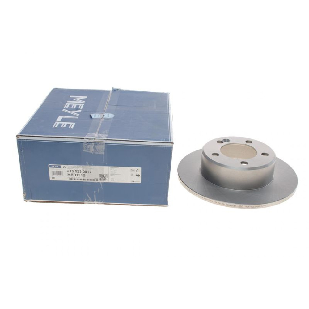 Диск тормозной задний Renault Master III 10- RWD 305x12 - 615 523 0017 MEYLE